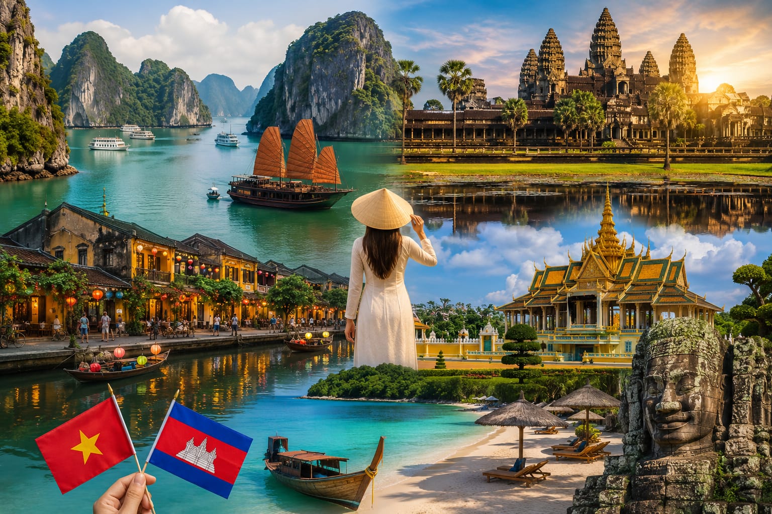 Vietnam  , Cambodia