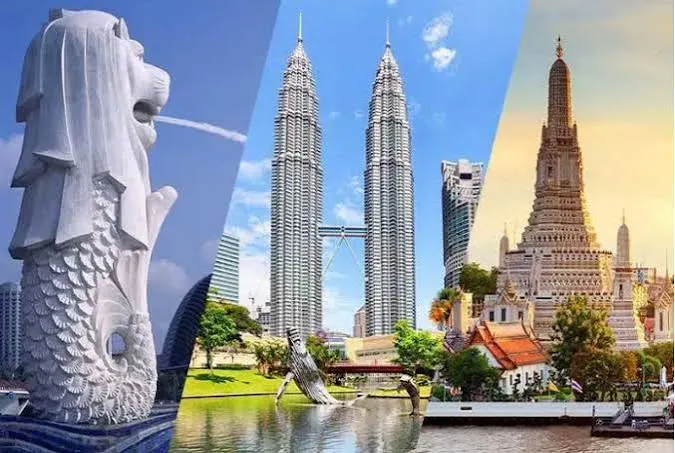 Singapore,Malaysia,Thailand  - Trio Destinations