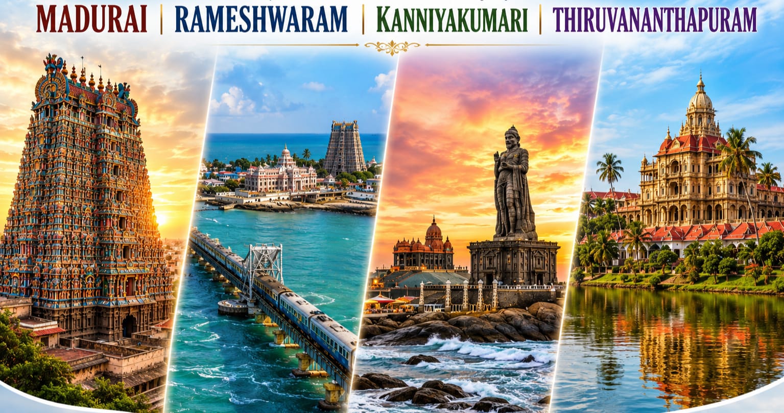 Temple Trails of South India